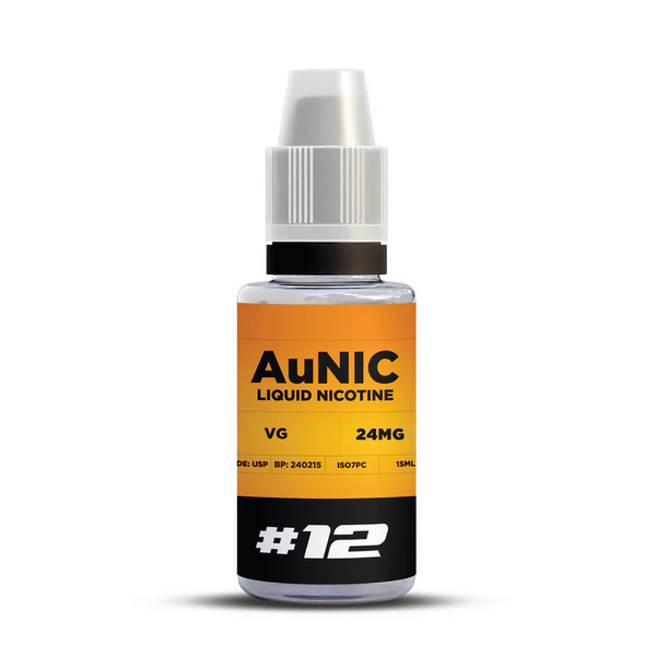 AuNic 12mg Freebase Nicotine Shot (VG) (15ml)