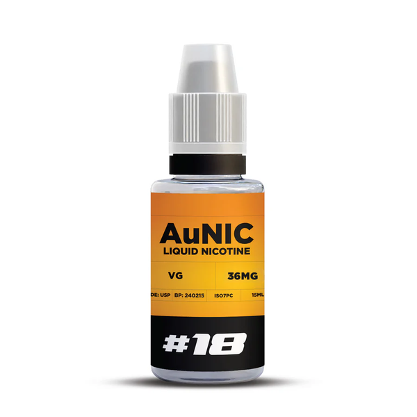 AuNic 18mg Freebase Nicotine Shot (VG) (15ml)
