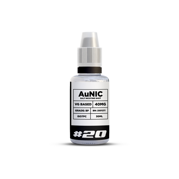 AuNic 20mg Salt Nicotine Shot (VG) (30ml)