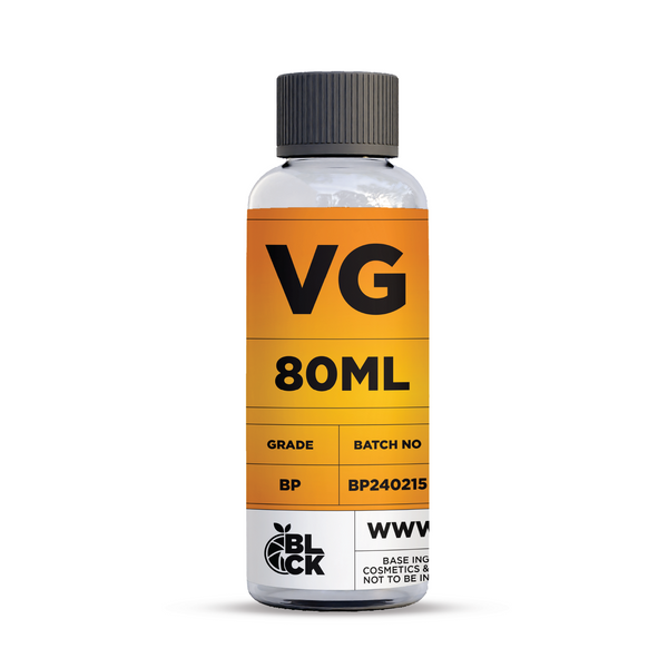 VG 80ml Shortfill (100ml PET Bottle)
