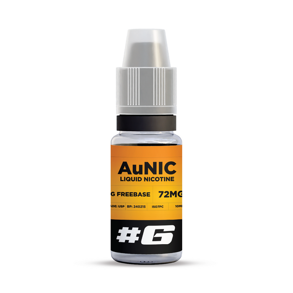 AuNic 6mg Freebase Nicotine Shot (PG) (10ml)