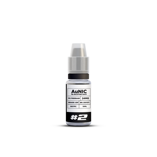 AuNic 2mg Freebase Shot (PG) (10ml)