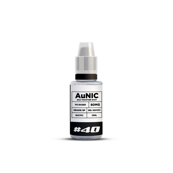 AuNic 40mg Salt Shot (VG) (15ml)