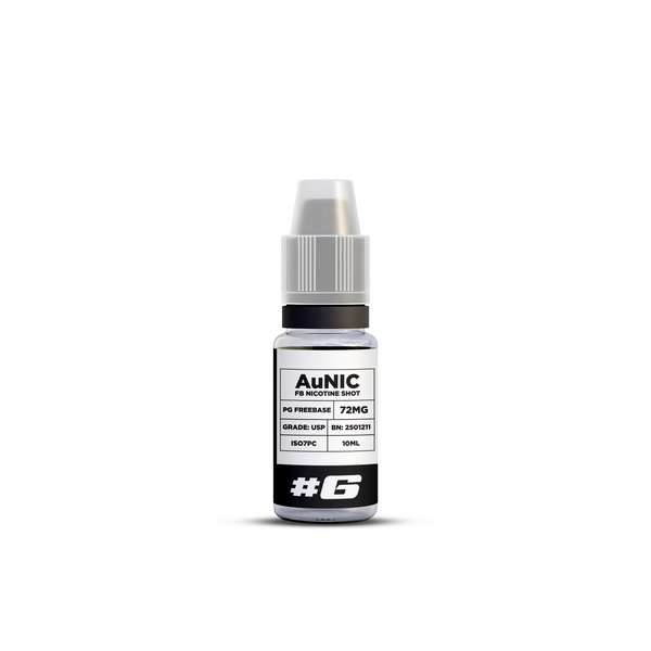 AuNic 6mg Freebase Shot (PG) (10ml)